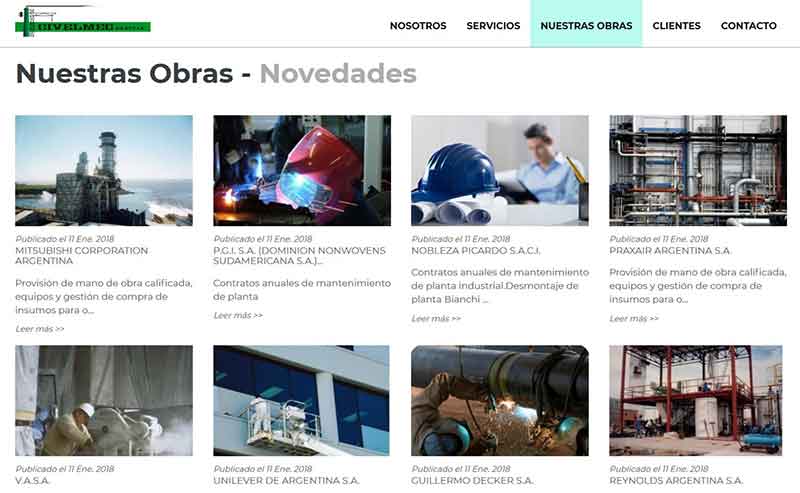 ENGINEERING PROJECTS WEBSITE